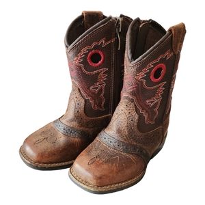 Kids Ariat boots - style: "Probably Western"